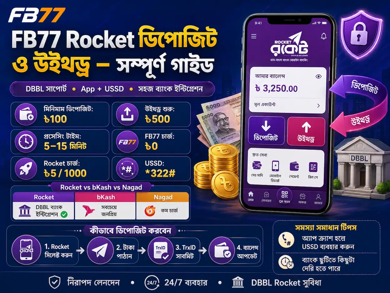 FB77 Rocket withdraw guide and payment verification tips